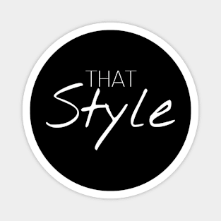 Minimalist fashion aesthetic modern Style That Style fashion trend elegant cool high fashion IT stylish design unique Magnet